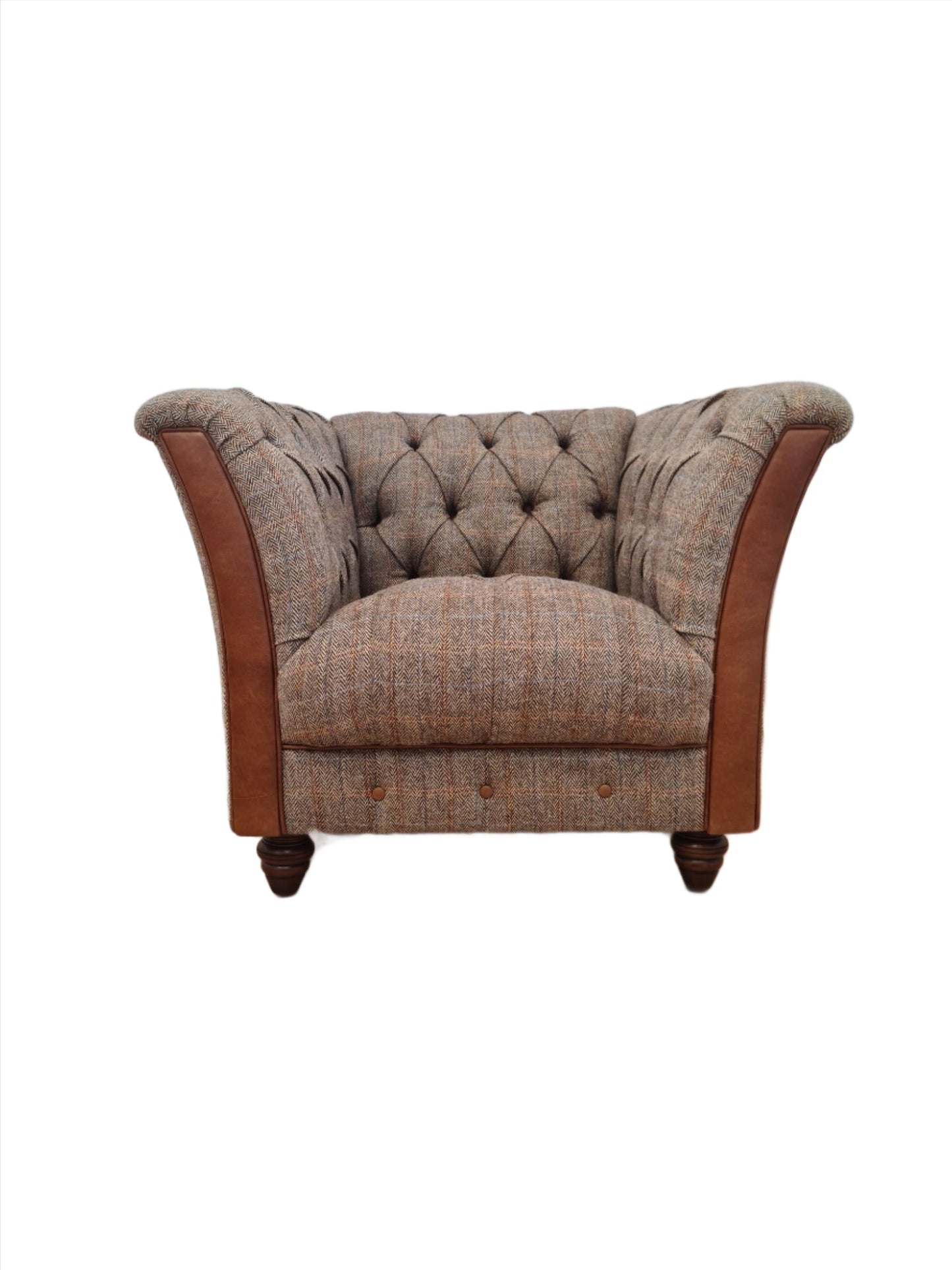 Grantley Buttoned Arm Chair