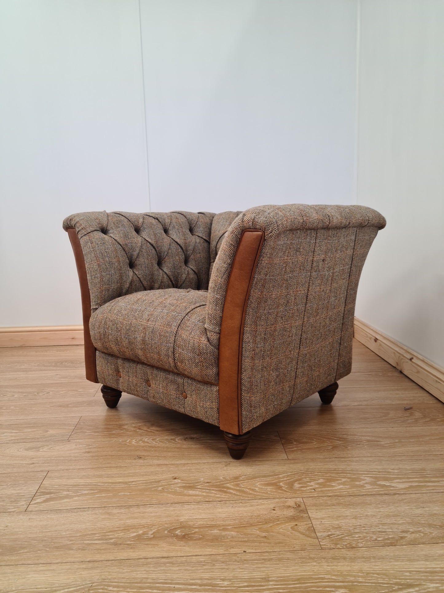 Grantley Buttoned Arm Chair