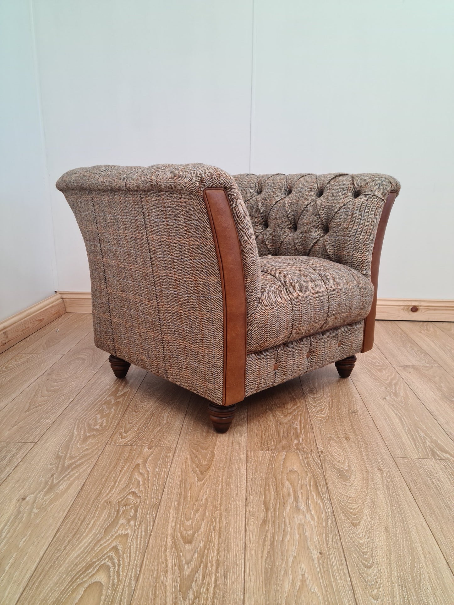 Grantley Buttoned Arm Chair