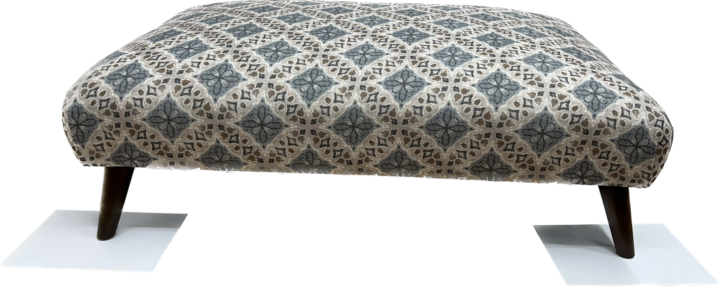 Marlow Foot Stool (Non-Buttoned) Large Footstool